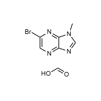 6-溴-1-甲基-1H-咪唑并[4,5-B]吡嗪甲酸结构式