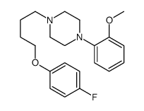 1-[4-(4-fluorophenoxy)butyl]-4-(2-methoxyphenyl)piperazine Structure
