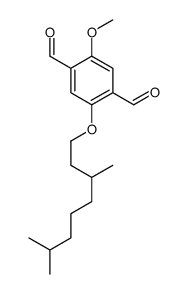 2-METHOXY-5-(3' 7'-DIMETHYLOCTYLOXY)TER&结构式