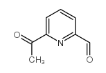 6-乙酰吡啶-2-甲醛结构式