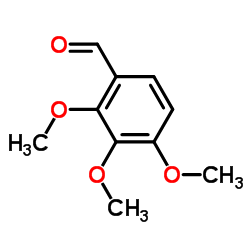 2,3,4-三甲氧基苯甲醛结构式