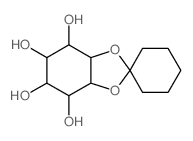 2,3-O-Cyclohexylidene-myo-inositol结构式