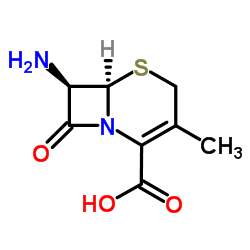 7-氨基去乙酰氧基头孢烷酸结构式