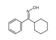 cyclohexyl(phenyl)methanone oxime结构式