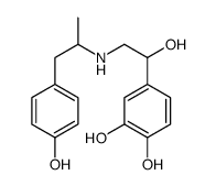 4-hydroxyphenylisopropylarterenol结构式