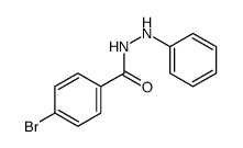 p-Bromobenzoic acid 2-phenylhydrazide结构式