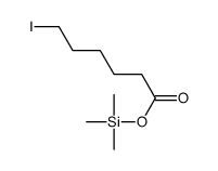 6-Iodohexanoic acid trimethylsilyl ester结构式