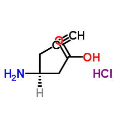 (3S)-3-Amino-5-hexynoic acid hydrochloride Structure