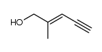 2-methyl-pent-2-en-4-yn-1-ol结构式