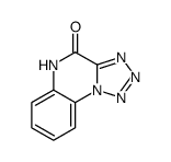 四唑并[1,5-a]喹喔啉-4(5H)-酮结构式