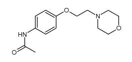 N-[4-(2-morpholin-4-yl-ethoxy)-phenyl]-acetamide结构式