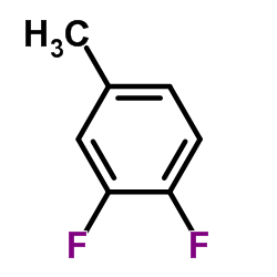 3,4-二氟甲苯结构式