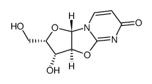 2,2'-ANHYDRO-L-URIDINE Structure
