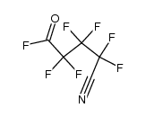 3-cyanoperfluorobutyryl fluoride Structure