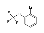 2-(trifluoromethoxy)phenyllithium结构式