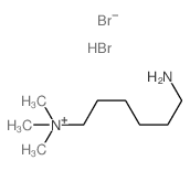 (6-Aminohexyl)trimethylammonium Bromide Hydrobromide Structure