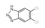 1H-Benzotriazole,5,6-dichloro-结构式