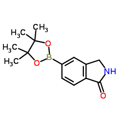 5-(4,4,5,5-TETRAMETHYL-1,3,2-DIOXABOROLAN-2-YL)ISOINDOLIN-1-ONE Structure