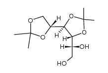 (R)-1-[(4R,4'R)-2,2,2',2'-Tetramethyl-4α,4'β-bi[1,3-dioxolane]-5β-yl]ethane-1,2-diol结构式