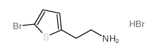 5-溴-2-噻吩乙胺氢溴酸结构式