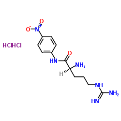 H-Arg-pNA·2HCl Structure