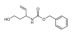 3-(carbobenzyloxy)amino-4-penten-1-ol Structure