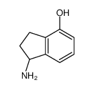 (9ci)-1-氨基-2,3-二氢-1H-茚-4-醇结构式