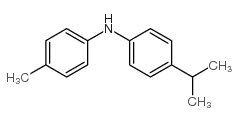 N-(4-异丙基苯基)-N-对甲苯基-胺结构式