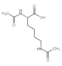 N2,N6-二乙酰-L-赖氨酸结构式