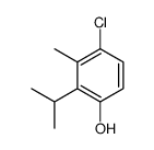 4-chloro-2-isopropyl-m-cresol结构式