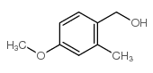 4-METHOXY-2-METHYLBENZYL ALCOHOL Structure