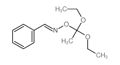 Benzaldehyde, O-(1,1-diethoxyethyl)oxime结构式
