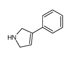 3-phenyl-2,5-dihydro-1H-pyrrole Structure