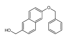 (6-phenylmethoxynaphthalen-2-yl)methanol Structure