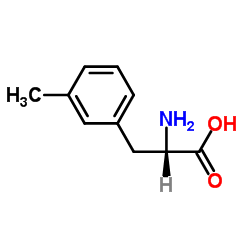DL-3-甲基苯丙氨酸结构式
