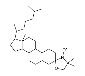 3β-DOXYL-5α-胆甾烷,自由基结构式