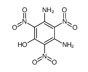 3,5-diamino-2,4,6-trinitrophenol Structure