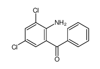 (2-amino-3,5-dichlorophenyl)-phenylmethanone结构式