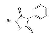 5-bromo-3-phenyl-2-sulfanylidene-1,3-thiazolidin-4-one Structure
