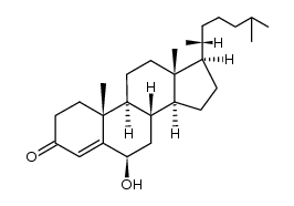 4-cholesten-6-ol-3-one结构式