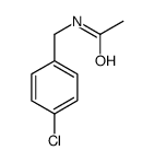 ACETAMIDE, N-[(4-CHLOROPHENYL)METHYL]- Structure