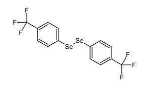 1-(trifluoromethyl)-4-[[4-(trifluoromethyl)phenyl]diselanyl]benzene Structure
