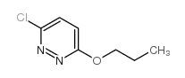 3-氯-6-丙基氧基哒嗪结构式