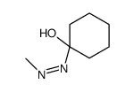 1-(methyldiazenyl)cyclohexan-1-ol结构式