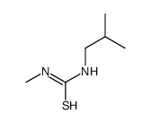 1-methyl-3-(2-methylpropyl)thiourea结构式