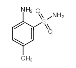 2-氨基-5-甲基苯磺酰胺结构式
