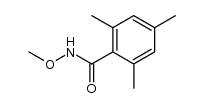 N-methoxy-2,4,6-trimethylbenzamide结构式
