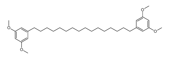 1-[16-(3,5-dimethoxyphenyl)hexadecyl]-3,5-dimethoxybenzene Structure