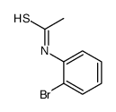 N-(2-溴苯基)硫代乙酰胺结构式