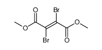(Z)-2,3-Dibromo-2-butenedioic acid dimethyl ester结构式